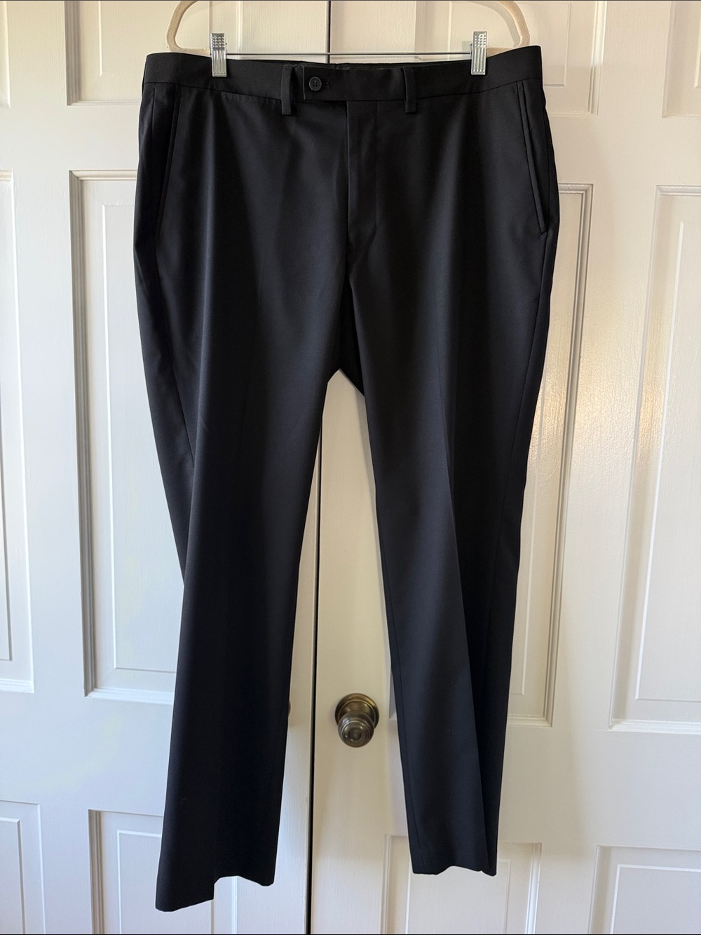 Nordstrom Rack Men's Black Dress Pants Chinos Size 38 W 32 L